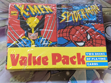 Load image into Gallery viewer, Spider Man &amp; X-Men vintage playing card pull
