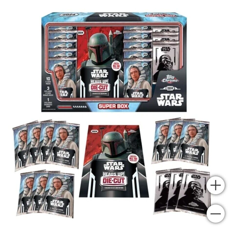 2024 Topps Chrome Star Wars Super box